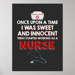 Nursing Life I Working As A Nurse Poster