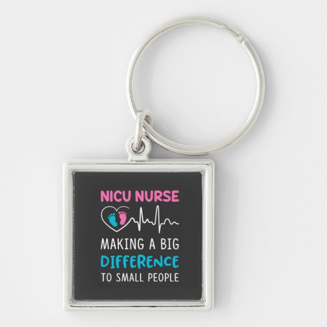 Nursing Life | Nicu Nurse Key Ring (Front)