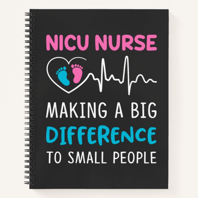 Nursing Life | Nicu Nurse Notebook (Front)