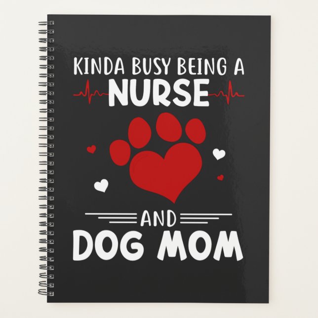 Nursing Life | Nurse And Dog Mum Planner (Front)