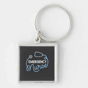 Nursing Life Nurse Emergency Department Nursing Key Ring