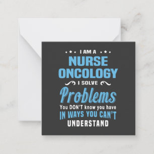Nursing Life Nurse Oncology Card