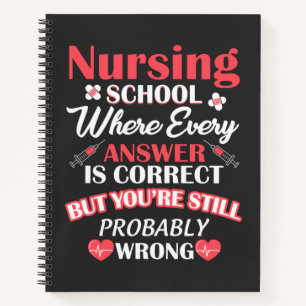 Nursing Life   Nursing School Student Notebook