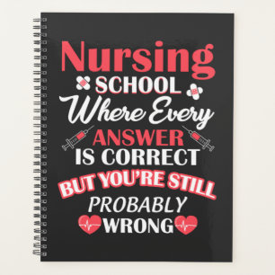 Nursing Life   Nursing School Student Planner