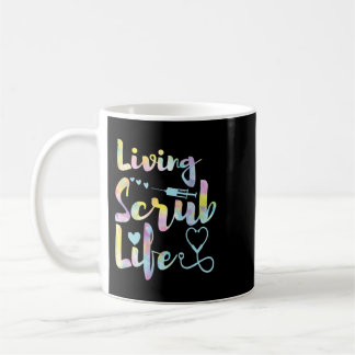 Nursing Living the Scrub Life Certified Nursing As Coffee Mug