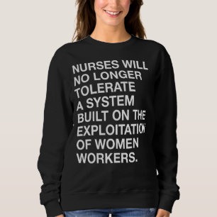 Nursing Million Nurse March 2022 Strong Nurse Sweatshirt