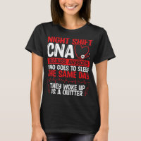 Nursing Night Shift CNA Funny Nursing Assistant Ni