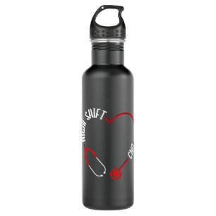 Nursing Night Shift CNA Nursing Assistant Night Sh 710 Ml Water Bottle