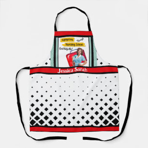 Nursing Notes_ Polka Dots Apron