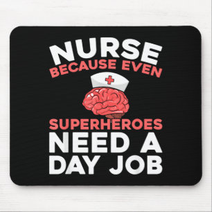 Nursing Nurse Hostal - Caretaker Funny Mouse Mat