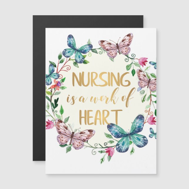 Nursing Nurse Thank You Appreciation Gift Quote (Front/Back)