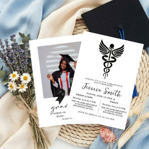  Nursing  Party Graduate University 2026 Invitation