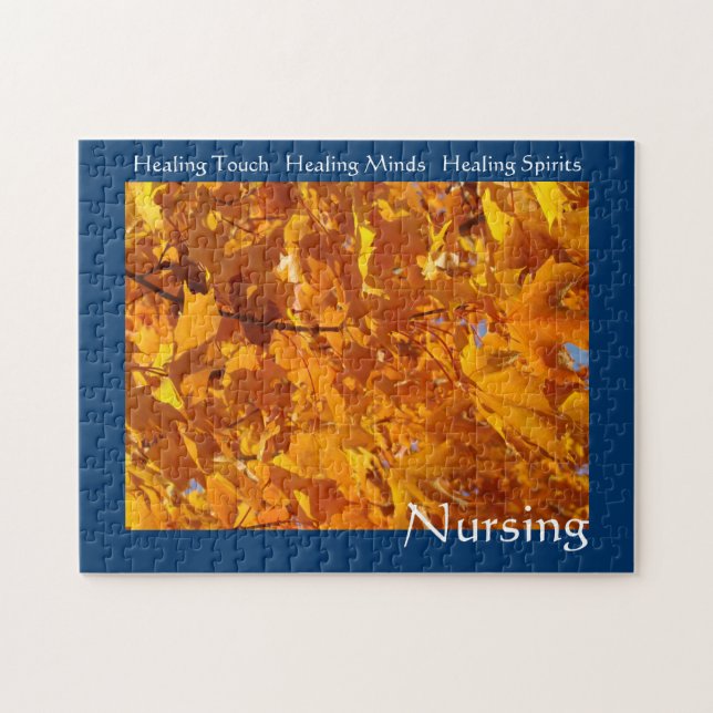 Nursing Puzzles Healing Touch Healing Minds Spirit (Horizontal)