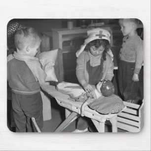 Nursing School: 1940s Mouse Mat