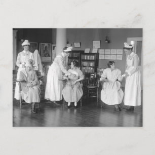 Nursing School, early 1900s Postcard