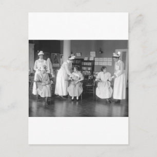 Nursing School, early 1900s Postcard