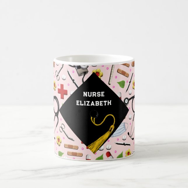 Nursing School Grad Coffee Mug (Center)
