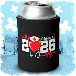 Nursing School Graduate 2026 Nurse Graduation Can Cooler
