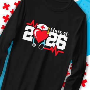 Nursing School Graduate 2026 Nurse Graduation T-Shirt