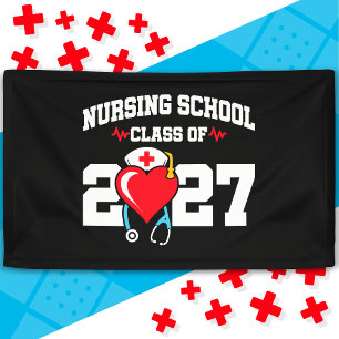 Nursing School Graduate 2027 Nurse Graduation Banner