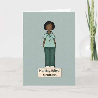 Nursing School Graduate Card