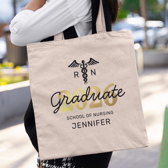 Nursing School Graduate | Class of 2023 Tote Bag (Creator Uploaded)