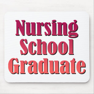 Nursing School Graduate Mouse Mat