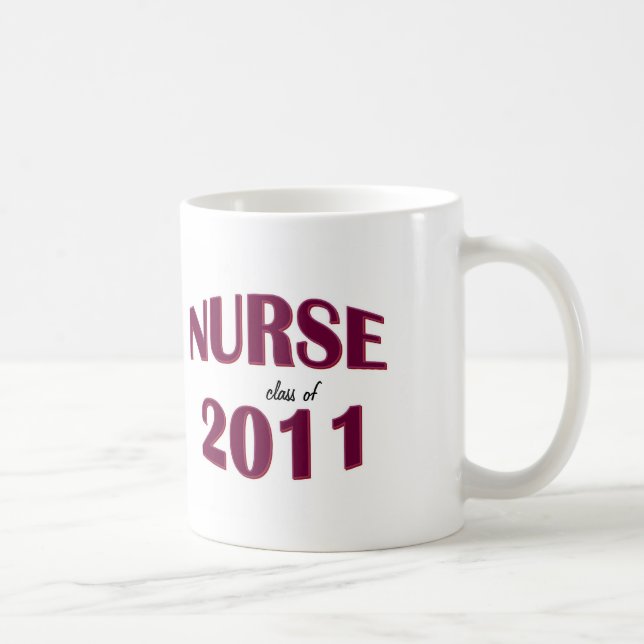 Nursing School Graduate Mug - Class of 2011 (Right)