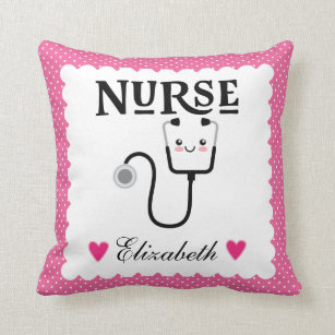 Nursing School Graduate Personalised Nurse Gift Cushion