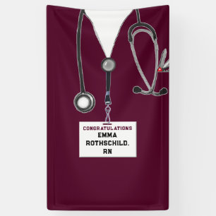 Nursing School Graduation Banner