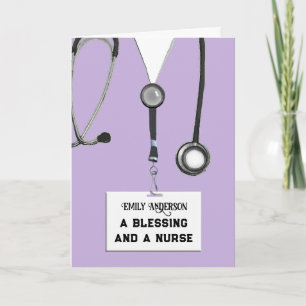Nursing School Graduation Card