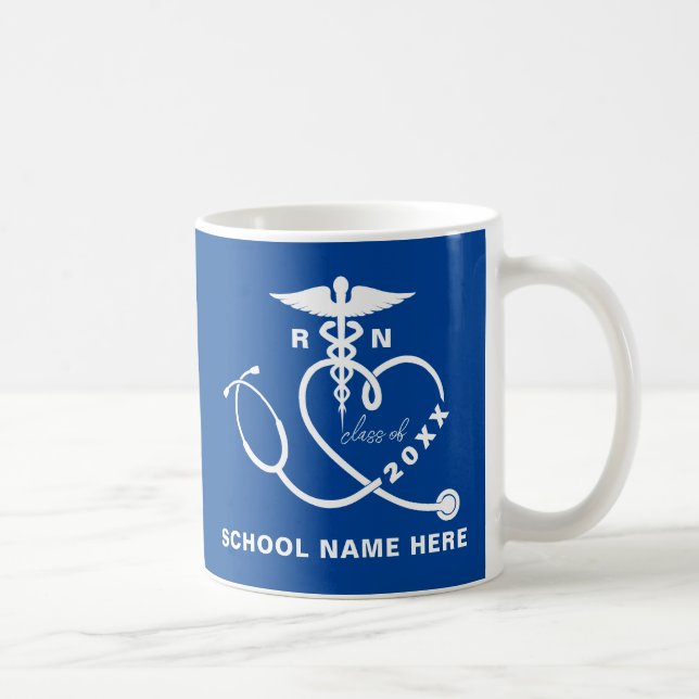 Nursing School Graduation Coffee Mug (Right)