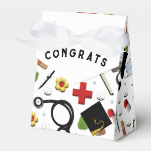 Nursing School Graduation Favour Box