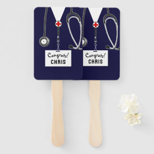 Nursing School Graduation Hand Fan