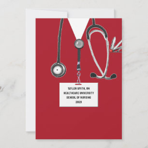 nursing school graduation invitation