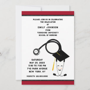 Nursing School Graduation Invitations