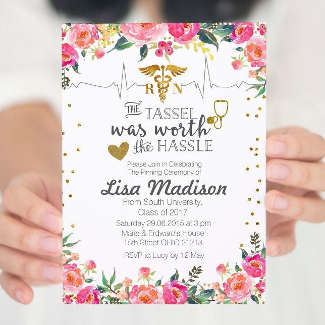 Nursing School Graduation Invitations (Creator Uploaded)