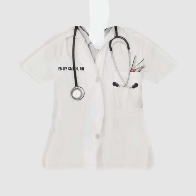 Nursing School Graduation Ornament (Front)