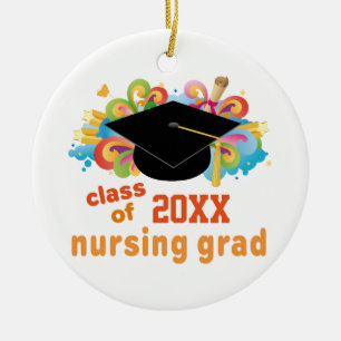 Nursing School Graduation Personalised Ornament