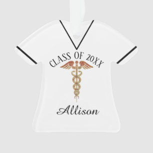Nursing School Graduation Personalised Ornament