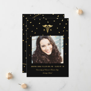 Nursing School Graduation Photo Announcements