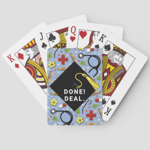 Nursing School Graduation Playing Cards
