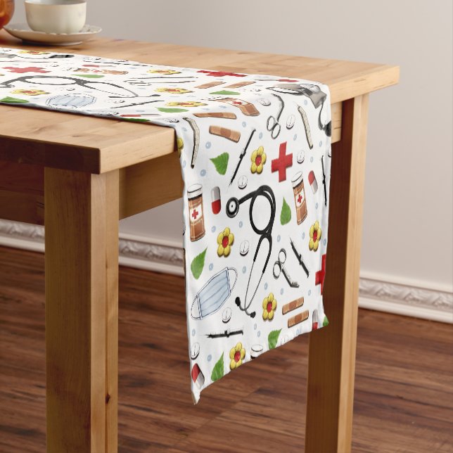 Nursing School Graduation Short Table Runner (In Situ)