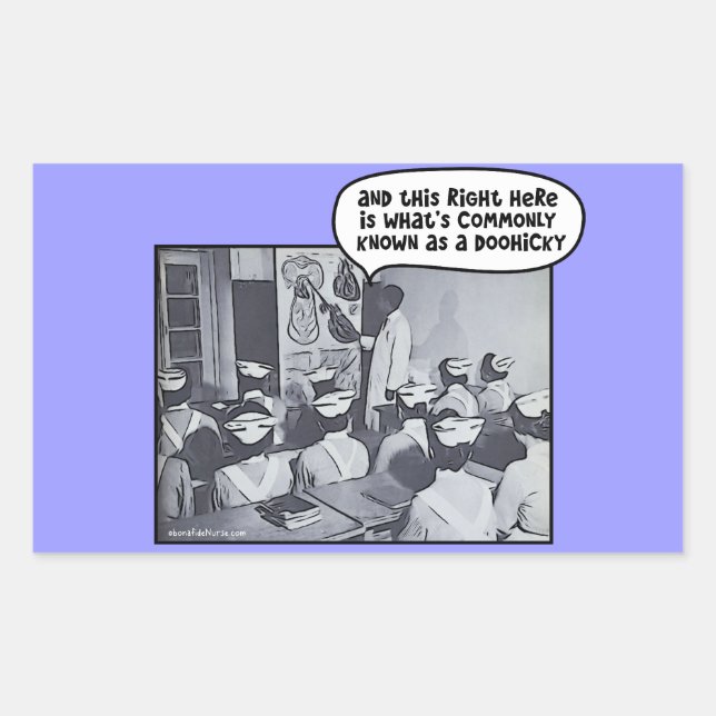 Nursing School Instructor - Doohicky Rectangular Sticker (Front)