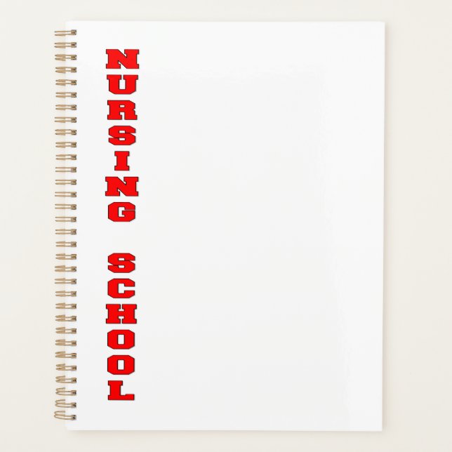 Nursing School Planner (Front)