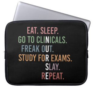 Nursing School student Future Nurse RN Gifts Laptop Sleeve