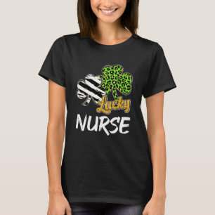 Nursing Shamrock Irish One Lucky Nurse St Patricks T-Shirt