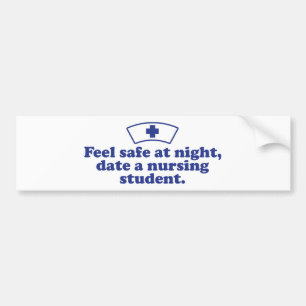 Nursing Student Bumper Sticker