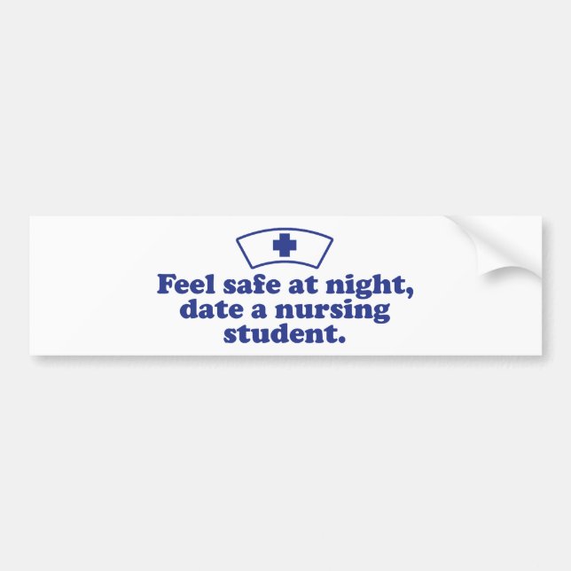 Nursing Student Bumper Sticker (Front)
