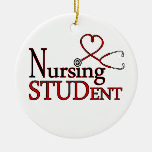 Nursing Student Ceramic Tree Decoration